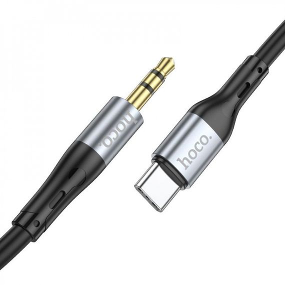 Кабель Hoco UPA22 AUX to Type-C (1m) black | Зображення 5