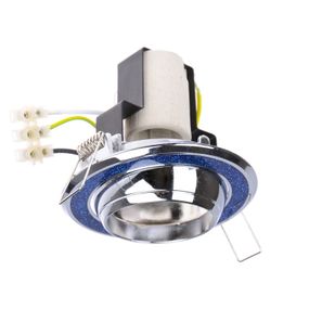 Светильник точечный поворотный RO-50D ShBLUE/CHR