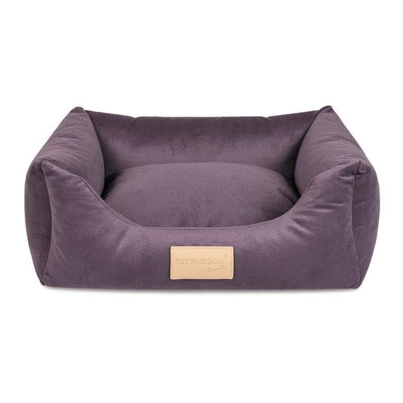 Лежак Pet Fashion «MOLLY» 52 х 40 х 17 см (фіолетовий)