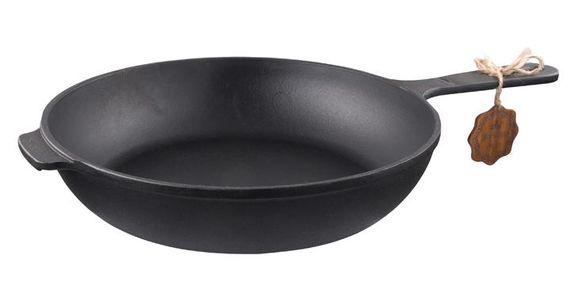 Сковорода-сотейник чавунна "Наша Майстерня" Ø26см з литою ручкою