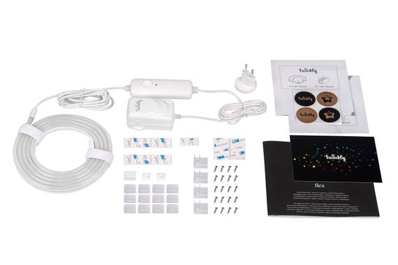 Світлодіодна гірлянда Smart LED Twinkly  Flex RGB, гнучкий контур, IP20, довжина 2м (TWFL200STW-WEU) | Зображення 5
