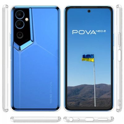 Чехол для мобильного телефона BeCover Tecno POVA Neo 2 (LG6n) Transparancy (708664) - Топ Продаж! | Зображення 1