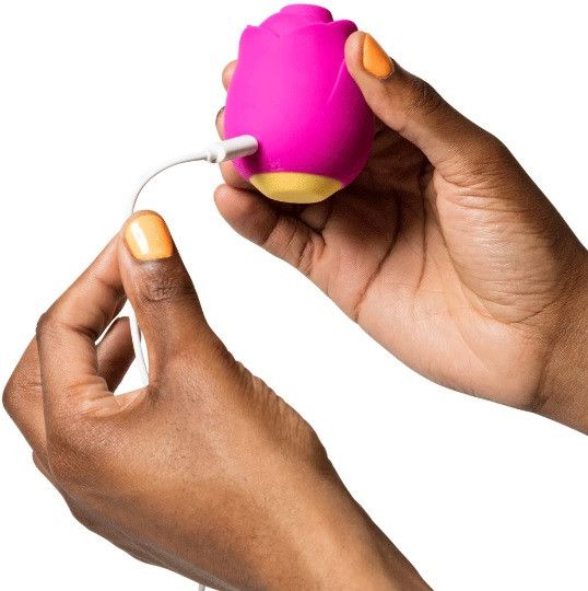 Вакуумный клиторальный стимулятор Romp Suction Rose Sex Aura | Зображення 7