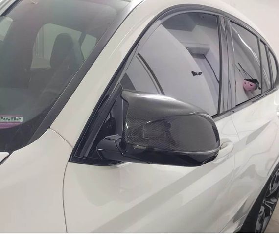 Карбоновые Накладки на Зеркала (для F96 2019-2021) для BMW X6 G06 2019- гг | Зображення 4