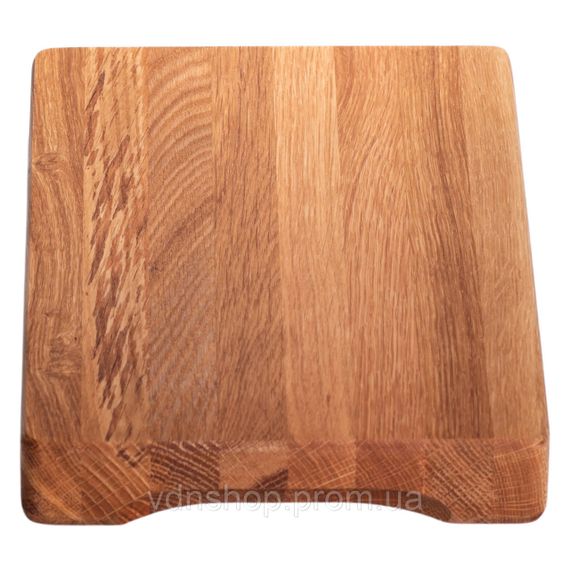 Кухонная разделочная доска деревянная 30×20 см прямоугольная Lugi C32W200300D | Зображення 3