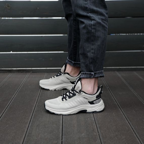 Кросівки чоловічі 591735 Молочні 41 42 43 44 45 46 | Зображення 7