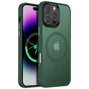 Чехол Ummi Colorful with MagSafe для Apple iPhone 16 Pro (6.3") Зеленый / Dark Green