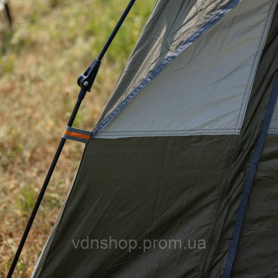 Намет автоматичний тримісний 2*2 (м) кемпінговий туристичний LU-0016GR Хакі | Зображення 7