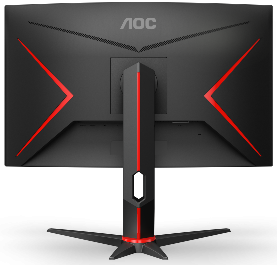 Монiтор 27" AOC C27G2Z3/BK Black/Red | Зображення 4
