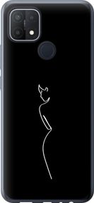 Чехол на Oppo A15 Силуэт1 "4590u-2119-17620"