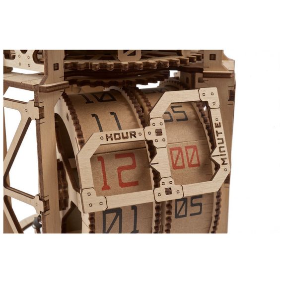 Конструктор Ugears Астроном. Настільний годинник із турбійоном (6337289) | Зображення 9