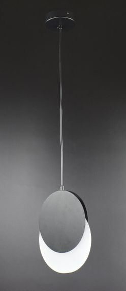 Люстра світлодіодна підвісна LED світильник для квартири на стелю лед 26673 Чорний 30-200х18х10 см. | Зображення 6