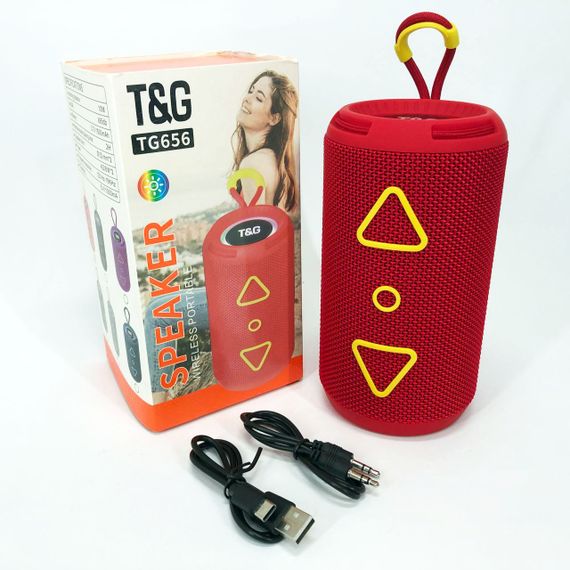 Bluetooth колонка з якісними басами TG656, Bluetooth колонка з радіоприймачем, Колонки для музики вдома BM-18 | Зображення 4