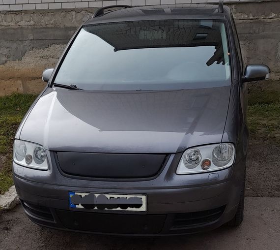 Зимняя решетка (верхняя, 2003-2006) Матовая для Volkswagen Touran | Зображення 2
