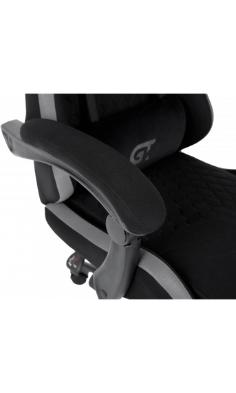 Кресло геймерское GT Racer X-2324 Fabric BlackGray | Зображення 9