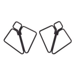Затискачі для сосків LOCKINK Minimalism Nipple Clamps, сріблясті