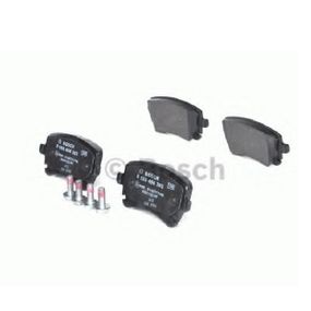 Гальмівні колодки Bosch дискові задні AUDI A6 S6 -07 0986494303