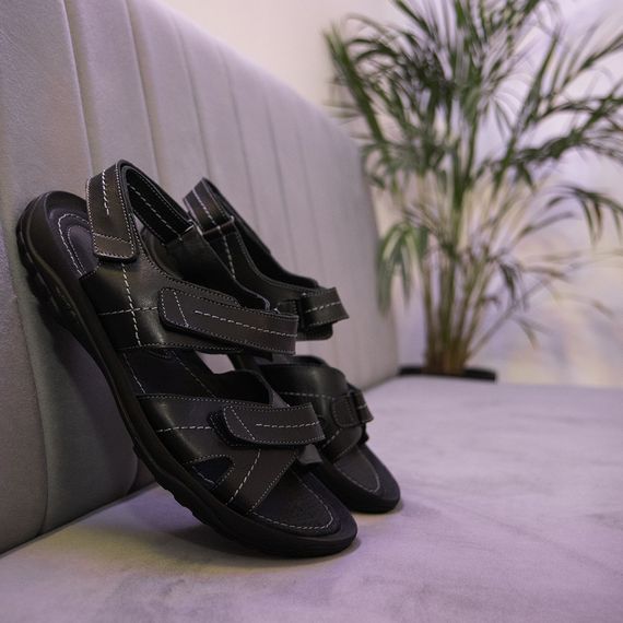 Чоловічі босоніжки шкіряні 46 47 48 49 50 розмір | Зображення 3