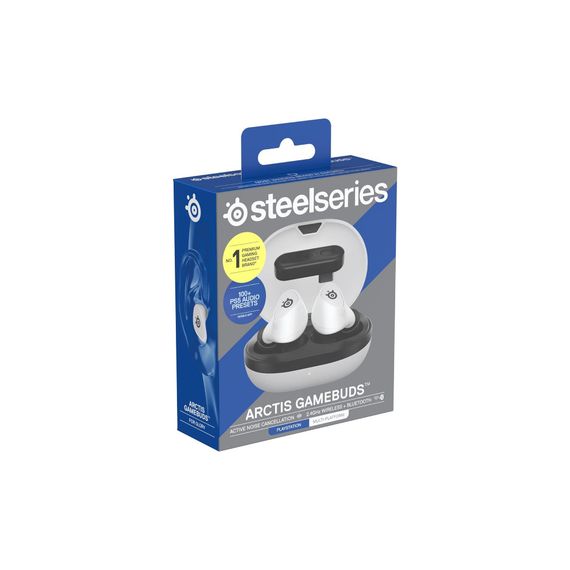 Навушники SteelSeries Arctis GameBuds Bluetooth White (61682) | Зображення 5