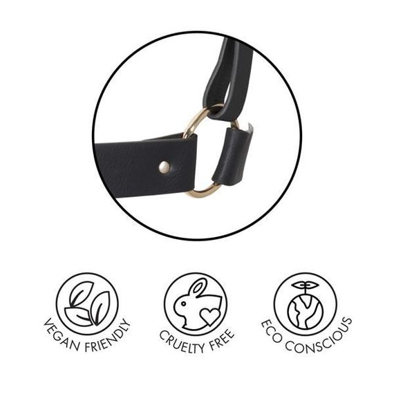 Портупея Bijoux Indiscrets MAZE — H Harness Black | Зображення 4