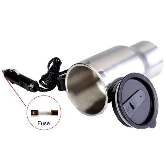 Автомобильная термокружка с подогревом CUP 2240 от прикуривателя 12V YM-72 | Зображення 7