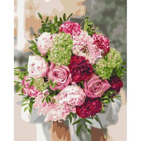 Картина по номерам "Любимый букет" BS52515, 40x50 см