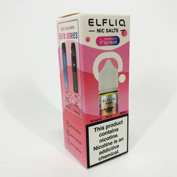 Жидкость ELFLIQ 30 мл 5%. Малина Личи (Raspberry Lychee) | Зображення 2