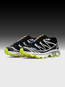 Кроссовки Salomon XT-6 Black White Lime , Вьетнам 40 25.5