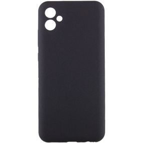 Чохол TPU GETMAN Liquid Silk Full Camera для Samsung Galaxy A04 Чорний / Black