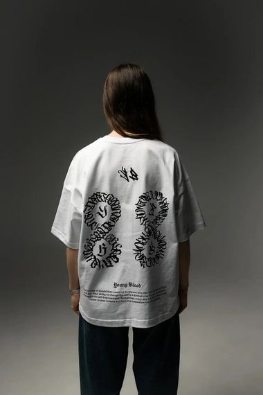 Футболка "ETERNAL SCRIPT" White M | Зображення 6