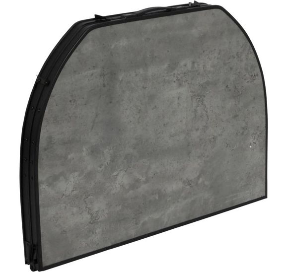 Стіл Bo-Camp Northgate Oval 120x80 cm Black/Grey (1404187) | Зображення 3