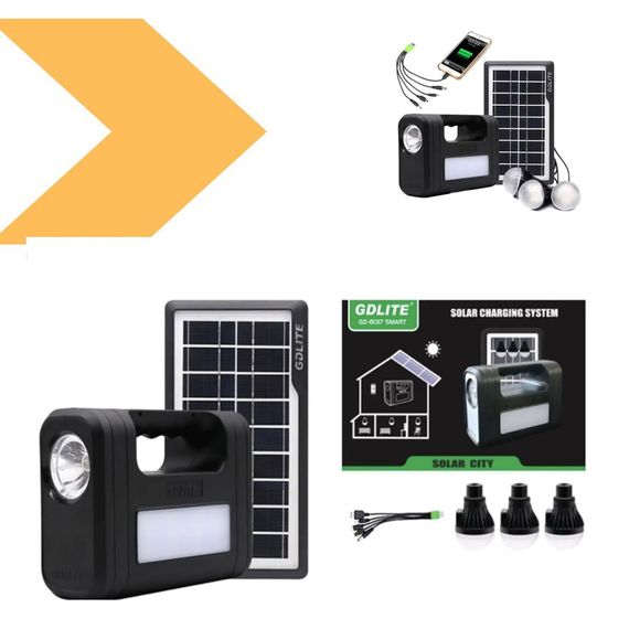 Портативна сонячна станція з швидким заряджанням XPRO GD 8017 Smart (234567437_999) | Зображення 1