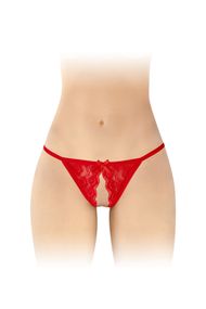 Трусики с вырезом Fashion Secret Zoe Красные One Size