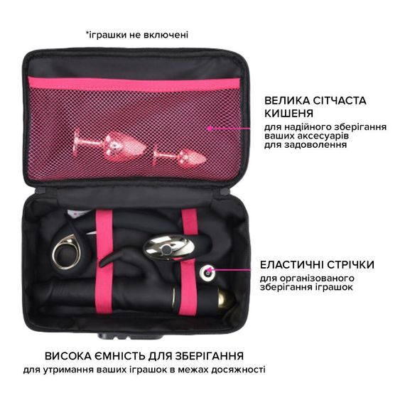 Кейс для игрушек с кодовым замком Dorcel DISCREET BOX Sex Aura | Зображення 2