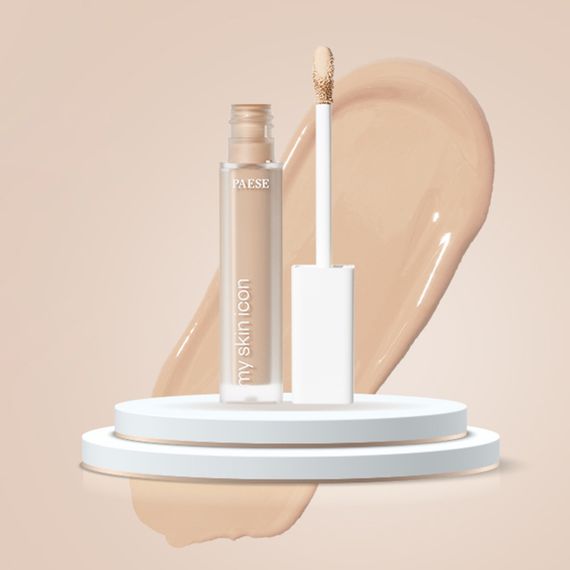 Консилер з сатиновим фінішем Paese My Skin Icon - 02 Natural Beige (6.5 ml) | Зображення 3