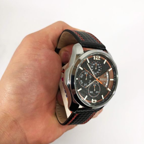 Годинник наручний чоловічий SKMEI 9106OG, фірмовий спортивний годинник, годинник наручний чоловічий | Зображення 8