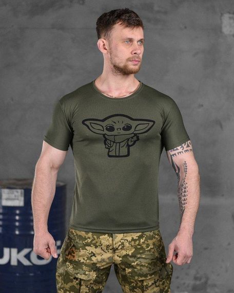Футболка потоотводящая Bayraktar Yoda oliva ВТ6835