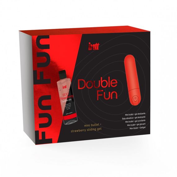 Набір віброкуля і лубрікант INTT DOUBLE FUN sexstyle | Зображення 1