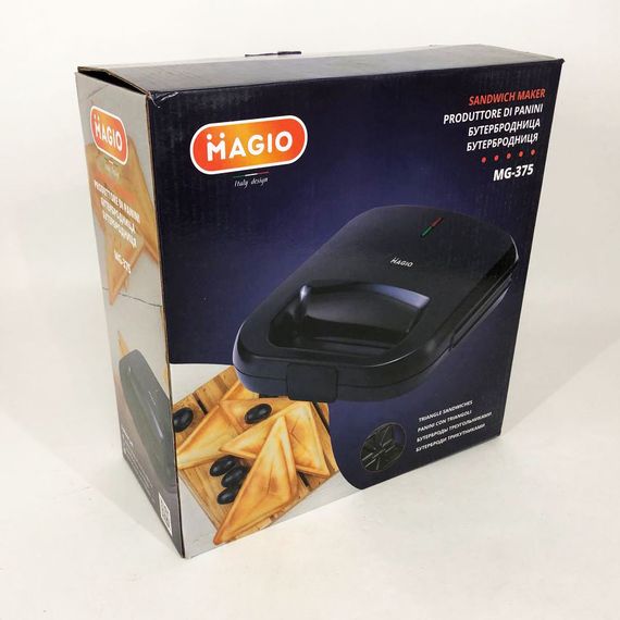 Сендвичница бутербродов MAGIO MG-375, Бутербродницы для дома, Сендвичница бытовая WF-62 | Зображення 4