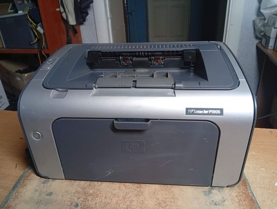 Принтер Б-клас HP LaserJet P1006 / Лазерний монохромний друк / 600x600 dpi / A4 / 16 стор/хв / USB 2.0 б/в | Зображення 1