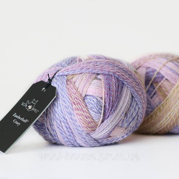 Шкарпеткова пряжа Schoppel Zauberball Crazy, 2473