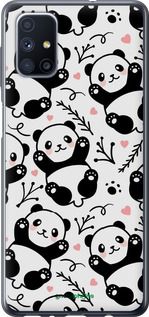 Чохол на Samsung Galaxy M51 M515F Панди "4318u-1944-2448"