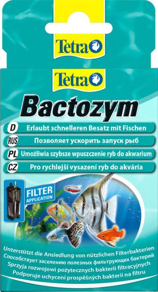 Засіб для стимуляції біологічного середовища Tetra «Bactozym» 10 капсул