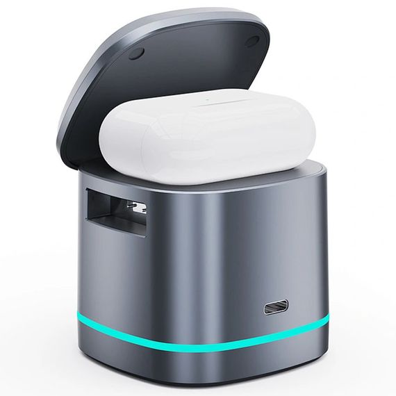 БЗП WIWU Wi-W024 3 in 1 wireless charger Grey | Зображення 2