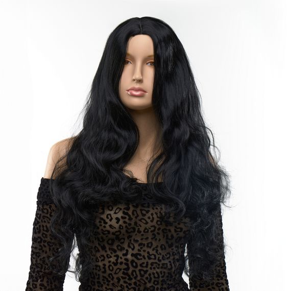 Перука довга кучерява Fetish Hair Брюнетка