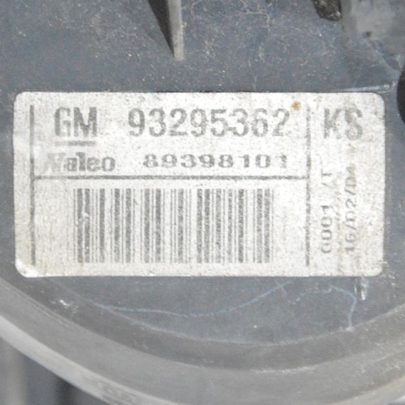 Фара протитуманна задня ліва Opel Meriva A 2002-2010 мікровен Фара птф ліва Опель Меріва А 93295362 | Зображення 3