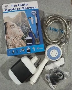 Портативний туристичний душ з акумуляторним насосом XPRO (47021-_300) | Зображення 1