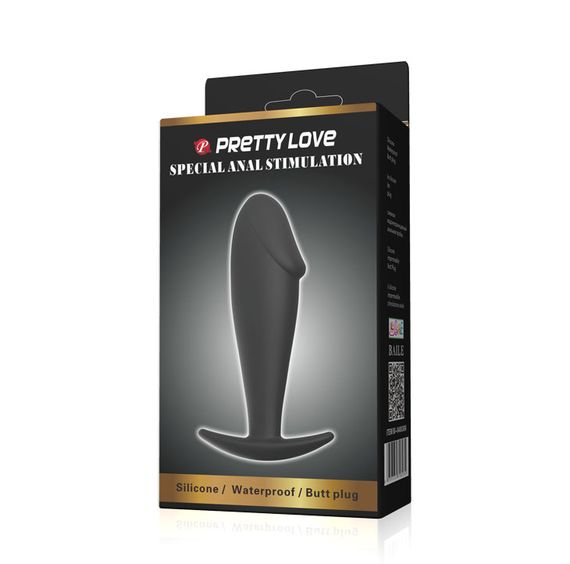 Анальна пробка - Pretty Love Special Anal Stimulation Penis Black | Зображення 5