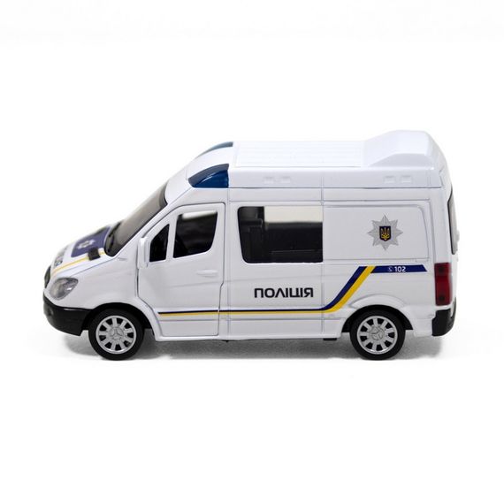Автомодель дитяча Поліція Mersedes-Benz Sprinter TechnoDrive 250294 інерційна | Зображення 4