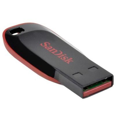 USB флеш накопитель SanDisk 128GB Cruzer Blade USB 2.0 (SDCZ50-128G-B35) | Зображення 2
